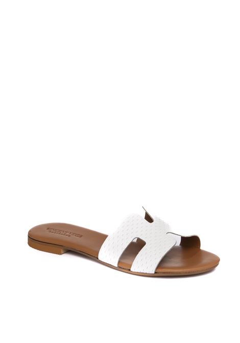 White hd sandal VINCENT VEGA | P106HDS3VIT-BIANCO